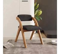 YCVAWEOD Chaises de Pliage avec Coussins Doux chaises de Pliage en Bois avec Coussins Doux Portables et chaises de Restauration Pliantes pré-installé LWX