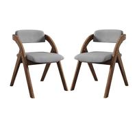 YCVAWEOD Chaises de Restauration Pliantes Ensemble de 2, Chaise d'accent rembourré en Bois Robuste avec Design Non Assemblage, Chaise Moderne du Milieu du siècle pour Adultes Restaurant Chambre Salon