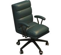 YCVAWEOD Chaises d'ordinateur Confortables Chaise de Bureau à Domicile avec accoudoir à Hauteur réglable et Support de Dossier pour l'étude/la Chambre Confortable Bureau d'ordinateur LWX