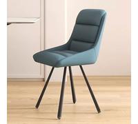 YCVAWEOD Chaises d'ordinateur Confortables Chaise de Bureau en Cuir rembourré Moderne avec Conception sans Bras pivotant 180 ° LWX