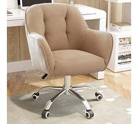 YCVAWEOD Chaises d'ordinateur Confortables Chaise pivotante de Bureau à Domicile Chaise de Chaise d'ordinateur Moderne pour Chambre à Coucher LWX