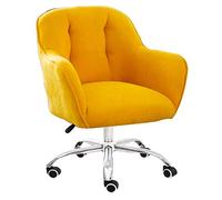 YCVAWEOD Chaises informatiques Confortables Chaise de Bureau pivotant Home Office 360 ° Accent d'ordinateur avec accoudoirs LWX