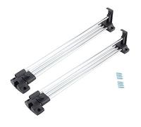 YCVAWEOD Ensemble de 2 Garde-Robe Tire des vêtements de vêtements Rail rétractable 2 Pack-Coat Racks Closet Rod-10 Pouces 12 Pouces 18 Pouces 20 Pouces (Taille: 40 cm / 15,7 Pouces) LWX