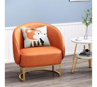 YCVAWEOD Fauteuil rembourré pour Chambre à Coucher de Salon Chaise canapé Club chaises latérales de Salon Moderne LWX