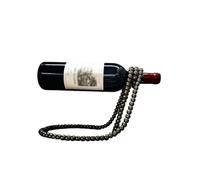 YCVAWEOD Grfit Wine Storage Rackage Rack Fashion Rack Rack Rack Rack Blanc White Entryway Salon Collier Perle Suspended Wine Rack Wine Decoration Decoration Bottle Verser Afficher l'étagère (Couleur: