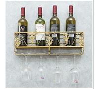 YCVAWEOD Iron Art Wall Moustned Bas-Backs, Porte-Verre, en Haut? LWX