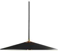 YCVAWEOD Lampe à Suspension en métal Noir, personnalité créative en Forme de Parapluie, Source de lumière LED, Lustre à tête Unique, luminaire décoratif pour Chambre à Coucher (25 cm) LWX