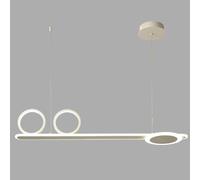 YCVAWEOD Lampe à Suspension LED de Style Nordique Moderne 53 W avec Hauteur réglable pour Salle à Manger, Salon, Chambre à Coucher et décoration de Couloir d Chaner Lampe Suspendue LWX