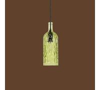 YCVAWEOD Lampe de Lustre Moderne de LED, Lampe pendante Lampe Suspendue de Plafond rétro de Bouteille de vin en Verre de Pays Amen, luminaire de lustres LWX