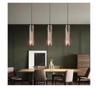 YCVAWEOD Lampe Suspendue en Cristal Transparent LED pour Salle à Manger, Lampes de Mode Modernes pour la Maison, Le Salon, Simple et créative, Moderne LWX