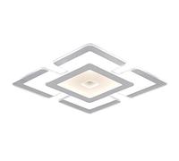 YCVAWEOD Lampe Suspendue, plafonniers LED Lampe de Salon Minimaliste Moderne éclairage de Plafond atmosphère de Mode rectangulaire Lampe de Plafond Intelligente Lampe d'étude pour Enfants,A,50 cm LWX