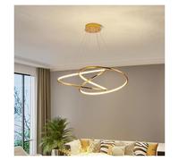 YCVAWEOD Ligne Moderne LED Lustre lumière de Luxe Salon Pendentif lumières éclairage Restaurant Lampe Chambre Lustre Lampes luminaires LWX