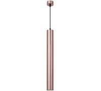 YCVAWEOD Luminaires Suspendus de Salle de Bains Plafond Suspendu LED Long Tube Lampe Suspendue Plafond Spot Light Or Rose Lustre linéaire à intensité Variable, Lampe Suspendue LWX