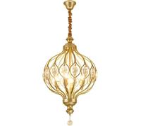 YCVAWEOD Lustre décoré de Roman, Lampe Suspendue en Cristal Simple et Moderne, Compatible avec la Cuisine, la Chambre à Coucher, la Suspension LED Art déco, la Lampe de Cuisine Suspendue LWX