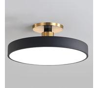 YCVAWEOD Lustre LED Semi-Encastré Plafonnier Moderne Trois Tons Plafonnier Installation Facile Suspension, Plafonnier LWX