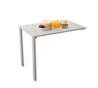 YCVAWEOD LWX Table murale pliante flottante pour salle à manger et cuisine Blanc 80 x 50 cm