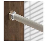 YCVAWEOD Pied de Placard Ovale de 60 Pouces en Or de vêtements en Or Noir et Argent LWX