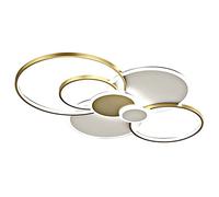 YCVAWEOD Plafonnier LED Floral Encastré Plafonnier LED Moderne Luminaire Suspendu Lustre Éclairage Lampe Suspendue Contemporaine Compatible, Salle à Manger Contemporaine LWX