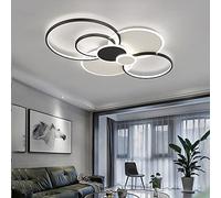 YCVAWEOD Plafonnier LED Floral Encastré Plafonnier LED Moderne Luminaire Suspendu Lustre Éclairage Lampe Suspendue Contemporaine Compatible, Salle à Manger Contemporaine LWX