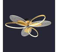 YCVAWEOD Plafonnier LED Moderne à encastrer, Lustre à Panneau Acrylique LED, luminaire Suspendu, Compatible avec la décoration de la Maison, du Salon, de la Chambre à Coucher, de la Salle à Manger