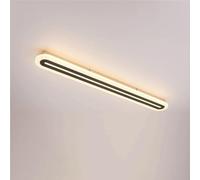 YCVAWEOD Plafonnier Moderne à Longue Bande, Lampe LED à intensité Variable, Lustre encastré en métal, luminaire Suspendu créatif pour Salon, entrée, allée, Balcon, vestiaire LWX