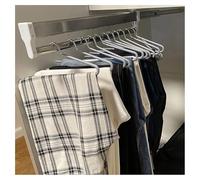 YCVAWEOD Rack de Pantalons de Retire, Porte-Traits en Acier, Rack d'affichage de Cravates Extensible, Porte-Rangement de vêtements de Sauvegarde d'espace pour écharpes à vêtements de Serviettes de