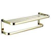 YCVAWEOD Rack de Serviette à Rouleau à Rouleau de Serviette, Porte-Serviette en Laiton Murale L58CM, Hôtel de Toilettes pour Toilettes pour poursuivre Le Bonheur LWX