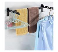 YCVAWEOD Rack de vêtements avec paroi Mural à Linge de Linge séchage. LWX