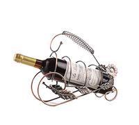 YCVAWEOD Rack-Rack-Bottle Chrome Rack à vin - European Creative Wine Rack Decoration Home High Wine Cabinet Decoration Red Wine Cup Rack Upside Down Wine Rack Bottle Shelf LWX
