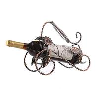 YCVAWEOD Rack-Rack-Bottle Chrome Rack à vin - European Creative Wine Rack Decoration Home High Wine Cabinet Decoration Red Wine Cup Rack Upside Down Wine Rack Bottle Shelf LWX