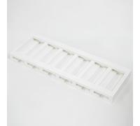 YCVAWEOD Rangement en Verre à vin en Bois, sous-Cabine ou Rangement de comptoir pour jusqu'à 12 Verres, 70x25 cm (27,5X LWX