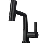 YCVAWEOD Robinet de Cuisine de la Cuisine Robinet d'affichage numérique, robinets de Bassin en Cascade pulvérisateur de ruisseau, mélangeur à lavabo à Eau Froide Chaude Compatible avec Salle de Bain