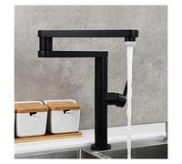 YCVAWEOD Robinet d'évier, Robinet de Cuisine Pliant en Laiton Double articulations articulations articulations Chaudes à Trois Section d'extension Robinet Double Fonctions Tap Robot pour la Cuisine,