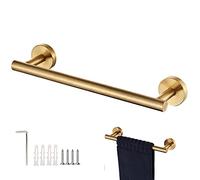 YCVAWEOD Serviette Murale Mural Bar Baron Serviette en Acier Inoxydable 40 cm / 16 dans Le Porte-Serviette à Main Le Porte-Serviette Simple Rack de Rails de Rail LWX