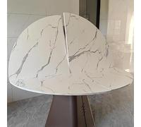 YCVAWEOD Table de Banquet Polyvalente Pliante Ronde Robuste sans Pieds, Bureau temporaire Pliable en Bois Massif, rallonge de Table Pliante Portable (150 cm (59 Pouces)) LWX