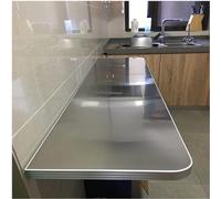 YCVAWEOD Table de Petit-déjeuner Pliant Mural Table de Gain de Gain de Gain de Salle à Manger en Acier Inoxydable 23x12 Pouces. LWX