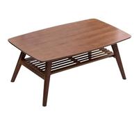 YCVAWEOD Table de Plancher Pliante, Table Basse en Bambou, Bureau de Plancher, avec Table d'extrémité Pliable de Rangement LWX