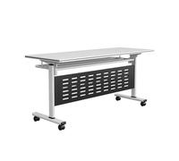 YCVAWEOD Table de réunion Pliable Tableau de Formation de Bureau Mobile pour Les écoles et bibliothèques Table de conférence Portable (Un 160x60x75cm) - Idéal pour l'éducation et Les ateliers LWX