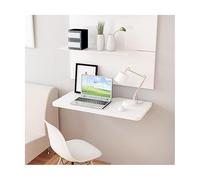 YCVAWEOD Table Pliante à Usage Mural à Usage Mural Multi-usages Créatif Balconie en Bois Stand d'ordinateur Portable Sauveillance Salon Bureau de Bureau Pliable LWX