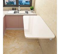 YCVAWEOD Tableau de Feuille de Goutte à Feuilles murales en Bois, Table de Pliage Murale sauf de l'espace, Laboratoire Pliant, Table Murale Pliante Moderne et Minimaliste LWX