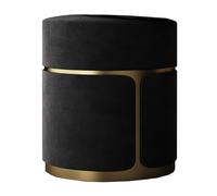 YCVAWEOD Tableau de Pied Rond en Velours Moderne LWX