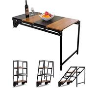 YCVAWEOD Tableau Mural, Bureau Convertible à Pliage LWX