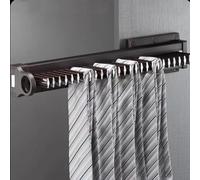 YCVAWEOD Tiche de Placard de Traction d'extension Extensible Robuste - Tire de Placard, Porte-Organisateur de Placard, Porte-greffe de la Courroie de Foulard, Porte-ciineur de Pantalon de Sauvegarde