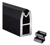 YCVAWEOD Tie à Placard en Aluminium avec Support Fin LWX