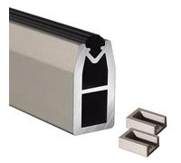 YCVAWEOD Tie à Placard en Aluminium avec Support Fin LWX