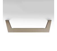 YCVAWEOD Tie de Cintre à vêtements en métal pour Placard 100 cm Rail de Garde-Robe d'or Parfait pour la buanderie Rack de vêtements Robustes. LWX