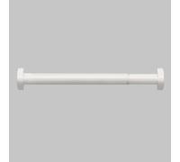 YCVAWEOD Tie de Tension réglable pour Balcon sans perceuse étagère à Placard en Aluminium Extensible pour lit et Linge 150-280 cm LWX