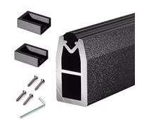 YCVAWEOD Tiges de Placard en métal Lourd avec Support Système de Placard Mural pour Suspendre Les vêtements de Silence Non Glisser Le Bar de Garde-Robe détachable LWX