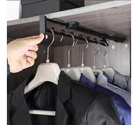 YCVAWEOD Tire des Pantalons de Pantalons Pantalons Pantalon Rack Extensible de Tracteur de Traction de Traction - Armoire de Pantalon de tir-Robe, Rail de vêtements de Placard de tiroir de 25 à 45 cm