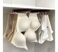 YCVAWEOD Tirez des sous-vêtements/sous-Pants Rack 14 Bras extendables Tire Sort Stracet Rod Closet Valet Valet de glins Organisateurs de vêtements pour la Sauvegarde d'espace et de Rangement Bar de